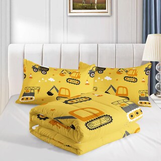 Foto 4 | Foto 4 | Set De Edredón Smell Sunshine Engineering Vehicle Kids Queen - Venta Internacional.