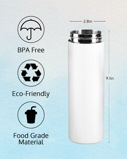 Foto 2 | Foto 2 | Botella De Agua Offnova Sublimation 600 Ml De Acero Inoxidable X4 - Venta Internacional.
