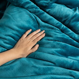 Foto 4 | Foto 4 | Manta Impermeable Gbyclyw Tamaño King 200 X 230 Cm Azul - Venta Internacional.