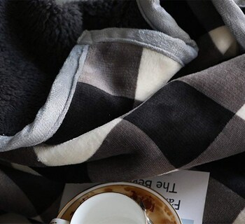 Foto 6 | Foto 6 | Manta Ukeler Buffalo Check/plaid De Poliéster 150 X 125 Cm - Venta Internacional.