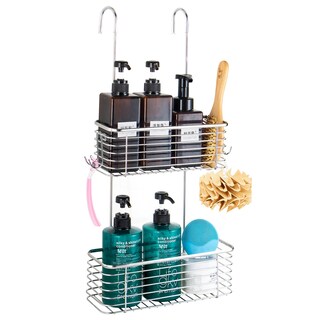 Foto 1 | Foto 1 | Organizador De Baño De Doble Capa De Acero Inoxidable Para Ducha Yqh - Venta Internacional.