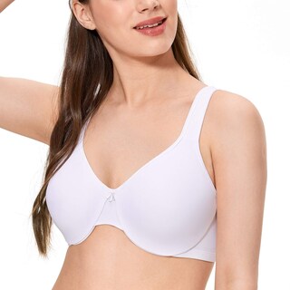 Foto 4 | Foto 4 | Bra Calvena Minimizer Para Mujer Cobertura Total Color Blanco 32d - Venta Internacional.
