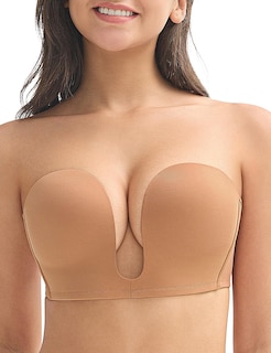 Foto 1 | Foto 1 | Sujetador Wingslove Deep V Sin Tirantes Sin Tirantes Rojo 38d - Venta Internacional.