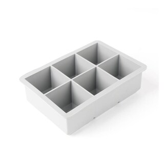 Foto 1 | Foto 1 | Molde De Hielo De Silicona De 16 3 X 11 5 X 5 Cm Para 6 Cubos Reutilizables - Venta Internacional.