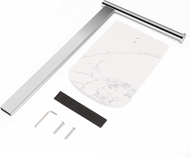 Foto 6 | Foto 6 | Soporte Para Toallas De Mano Nearmoon Balanced Marble Base De Acero Inoxidable - Venta Internacional.