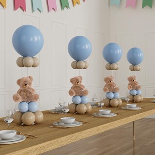 Foto 7 | Foto 7 | Kit De Soporte Para Globos De Mesa Yallove Acrílico Transparente Paquete De 4 - Venta Internacional.