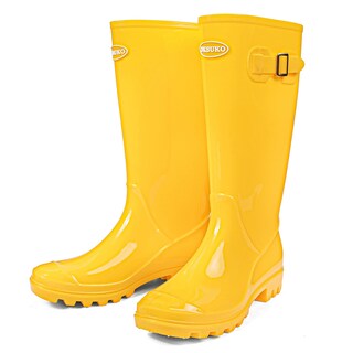 Foto 3 | Foto 3 | Botas Impermeables Para Mujer Dksuko Wellington Color Amarillo Brillante - Venta Internacional.