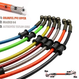 Foto 5 | Foto 5 | Línea De Freno Para Motocicleta Senyazon Triple Protection 2100 Mm - Venta Internacional.