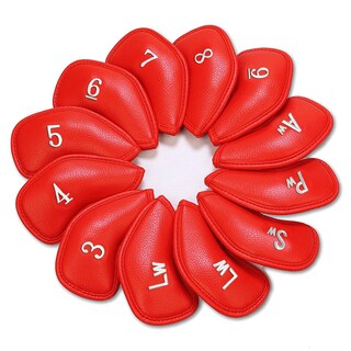 Foto 1 | Foto 1 | Juego De Fundas Para Cabeza De Hierro De Golf Finger Ten 12 Piezas Piel Sintética - Venta Internacional.