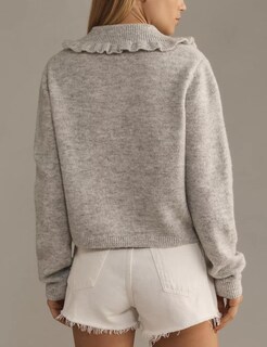 Foto 3 | Foto 3 | Jersey Tipo Cárdigan Internos Y2k Con Cuello Con Volantes Para Mujer - Venta Internacional.