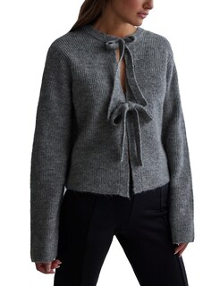 Foto 1 | Foto 1 | Cárdigan Malajisi De Punto Acanalado Corto Para Mujer Talla S - Venta Internacional.