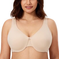 Bra Calvena Minizer Para Mujer Cobertura Total Color Beige 38b - Venta Internacional.