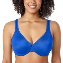Bra Calvena Minizer Para Mujer Cobertura Total Azul Cielo 32d - Venta Internacional.