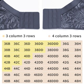Foto 6 | Foto 6 | Minimizador Bra Wingslove Cobertura Total No Acolchado 40 Dd Gris Y Azul - Venta Internacional.