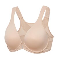 Sujetador Calvena Con Cierre Frontal Y Soporte Trasero  Cobertura Total 42 Dd - Venta Internacional.