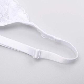 Foto 7 | Foto 7 | Bra Wingslove Encaje Transparente Sin Forro Cobertura Total 38d - Venta Internacional.