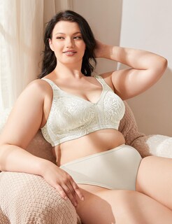 Foto 5 | Foto 5 | Minimizador Bra Wingslove Cobertura Total No Acolchado 38d Color Marfil - Venta Internacional.