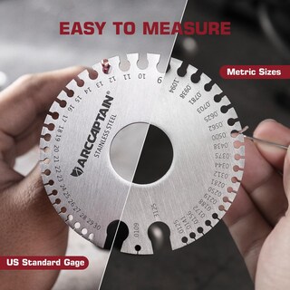 Foto 2 | Foto 2 | Herramienta De Medición De Calibre De Alambre Y Herramienta De Espesor De Metal  2 Juegos - Venta Internacional.