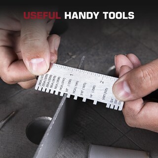 Foto 3 | Foto 3 | Herramienta De Medición De Calibre De Alambre Y Herramienta De Espesor De Metal  2 Juegos - Venta Internacional.