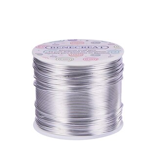 Foto 1 | Foto 1 | Alambre De Aluminio Benecreat Calibre 17 (1 2 Mm) Plateado 116 M - Venta Internacional.