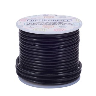 Foto 1 | Foto 1 | Alambre De Aluminio Artesanal Benecreat Calibre 9 17 M (negro 3 Mm) - Venta Internacional.