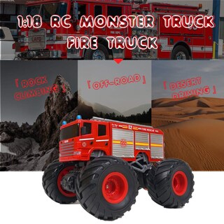 Foto 3 | Foto 3 | Camión De Bomberos Con Control Remoto Wowrc Para Niños De 3 A 5 Años Rojo - Venta Internacional.