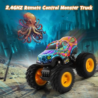Foto 4 | Foto 4 | Monster Truck Sugfut De Control Remoto Con Luz Led Para Niños - Venta Internacional.
