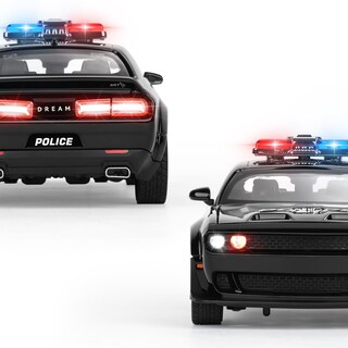 Foto 7 | Foto 7 | Coche De Juguete Sasbsc Police Dodge Challenger Hellcat 1:22 Para Niños De 3 A 12 Años - Venta Internacional.