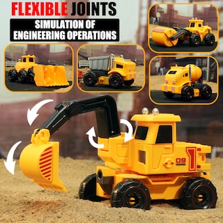 Foto 5 | Foto 5 | Los Juguetes Stem Take Apart Truck Se Transforman En Robots 5 En 1 Eduvank - Venta Internacional.