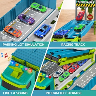 Foto 4 | Foto 4 | Toy Carrier Truck Race Track Diuerma Con 8 Coches De Carreras De Más De 3 Años - Venta Internacional.