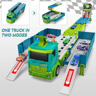 Foto 5 | Foto 5 | Toy Carrier Truck Race Track Diuerma Con 8 Coches De Carreras De Más De 3 Años - Venta Internacional.