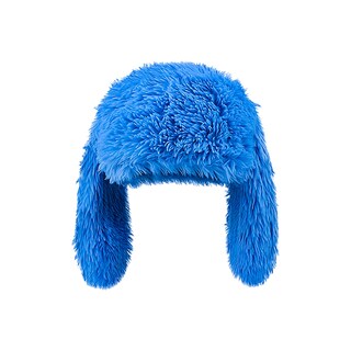 Foto 1 | Foto 1 | Gorro Vptmrp Con Orejas De Conejo Peludas Suaves Y Cálidas De Felpa Azul - Venta Internacional.