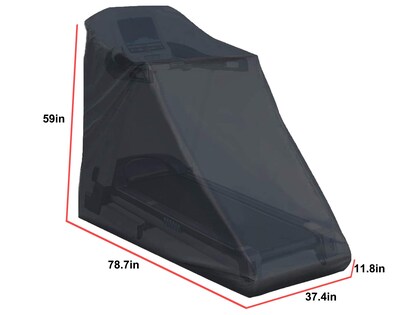 Foto 3 | Foto 3 | Funda Para Cinta De Correr Mawgcowerd Tela Oxford Impermeable No Plegable - Venta Internacional.