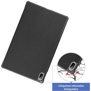 Foto 2 | Foto 2 | Funda Para Tableta Lenovo P11 11 Tb De Piel Sintética Negra - Venta Internacional.