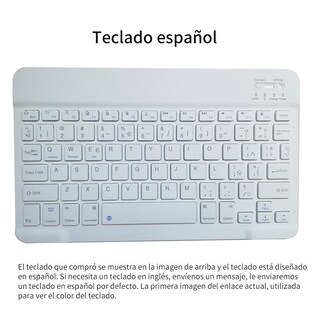 Foto 3 | Foto 3 | Funda Con Teclado Bluetooth Para Ipad Pro 10.5 Air 3 10.2 - Venta Internacional.