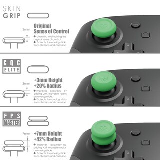 Foto 2 | Foto 2 | Set Thumb Grip Para Mando Nintendo Switch Pro Y Ps5/ps4 - Venta Internacional.