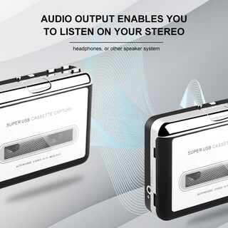 Foto 4 | Foto 4 | Cinta Convertidora De Casete A Mp3 Para Reproductor De Música Super Usb Para Pc - Venta Internacional.