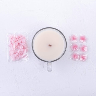 Foto 2 | Foto 2 | Vela Romántica De Soja Aromática Sakura Cup Para Regalo De Cumpleaños Boda - Venta Internacional.