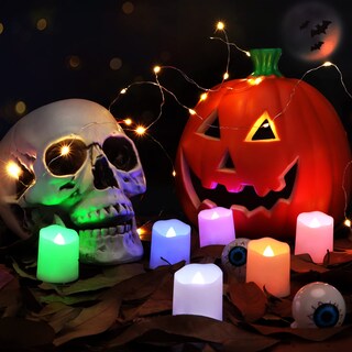 Foto 3 | Foto 3 | Velas Recargables Fpoo Sin Llama Paquete De 12 - Venta Internacional.