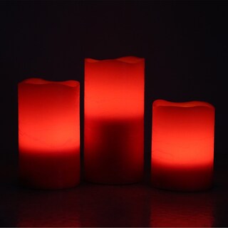 Foto 2 | Foto 2 | Velas Led Sin Llama Rhytsing Red De Cera Auténtica Con Temporizador 3 Unidades - Venta Internacional.