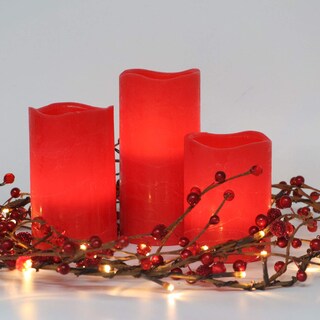 Foto 3 | Foto 3 | Velas Led Sin Llama Rhytsing Red De Cera Auténtica Con Temporizador 3 Unidades - Venta Internacional.