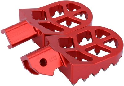 Foto 7 | Foto 7 | Estriberas Para Moto De Cross Jfg Racing Crf150f Crf230f 2003-2019 Color Rojo - Venta Internacional.