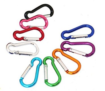 Foto 1 | Foto 1 | Paquete De 5 Hebillas Con Forma De Calabaza Mosquetón Color Aleatorio - Venta Internacional.