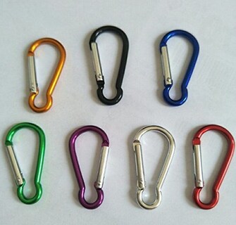 Foto 3 | Foto 3 | Paquete De 5 Hebillas Con Forma De Calabaza Mosquetón Color Aleatorio - Venta Internacional.