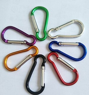 Foto 4 | Foto 4 | Paquete De 5 Hebillas Con Forma De Calabaza Mosquetón Color Aleatorio - Venta Internacional.