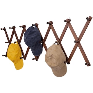 Foto 1 | Foto 1 | Colgador De Pared Scunda En Forma De Acordeón Con 20 Ganchos Para Abrigo  Sombrero O Taza - Venta Internacional.