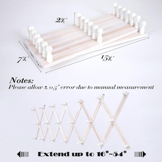 Foto 7 | Foto 7 | Colgador De Pared En Forma De Acordeón Scunda Con 20 Ganchos Para Abrigos Y Accesorios - Venta Internacional.