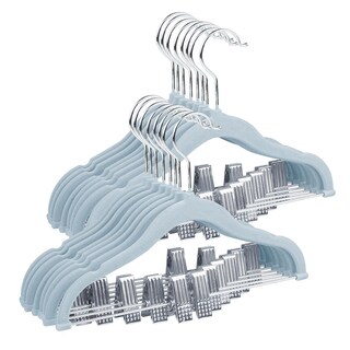 Foto 1 | Foto 1 | Pack De 14 Pantalones Baby Hangers Stormix Con Clips Antideslizantes  Color Azul - Venta Internacional.
