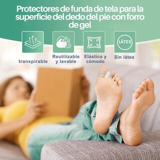 Foto 3 | Foto 3 | Separadores De Dedo 2pzs Eo Safe Imports Esi-21750 Beige