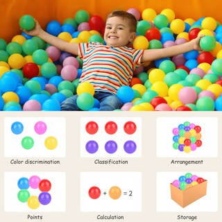 Foto 7 | Foto 7 | Ball Pit Balls Vanland Para Bebés Y Niños Pequeños Con Bolsa De Almacenamiento - Venta Internacional.